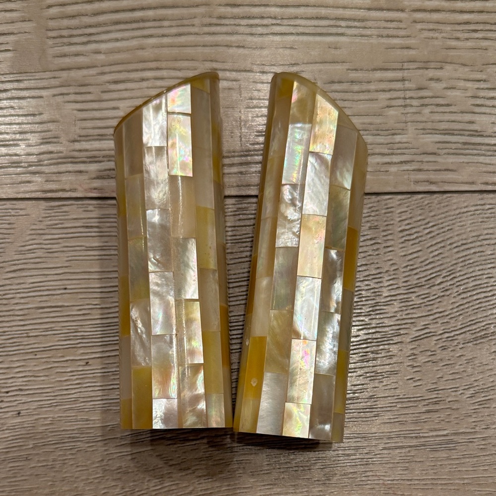 Mother of Pearl Salt & Pepper Shakers